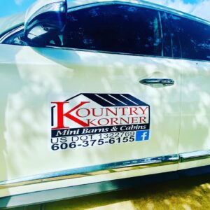 Custom Vehicle Magnets – Set of 2 Magnets – Durable, Weatherproof & Easy to Apply