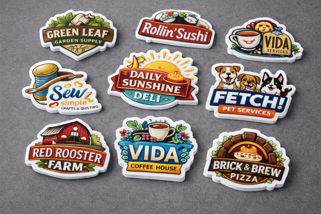 Custom Die Cut Stickers – Durable, Weatherproof & Fully Personalized