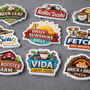 Custom Die Cut Stickers – Durable, Weatherproof & Fully Personalized