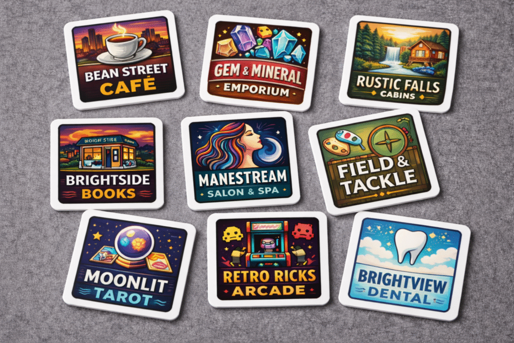 Custom Square Stickers – Weatherproof Vinyl Stickers for Branding & Promotions