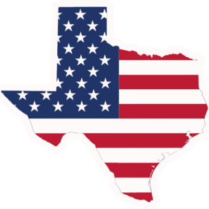 American State Flag Stickers | 6x6 Waterproof Vinyl Sticker